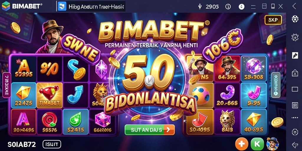 Tampilan menarik dari gameplay Slot BIMABET yang seru.
