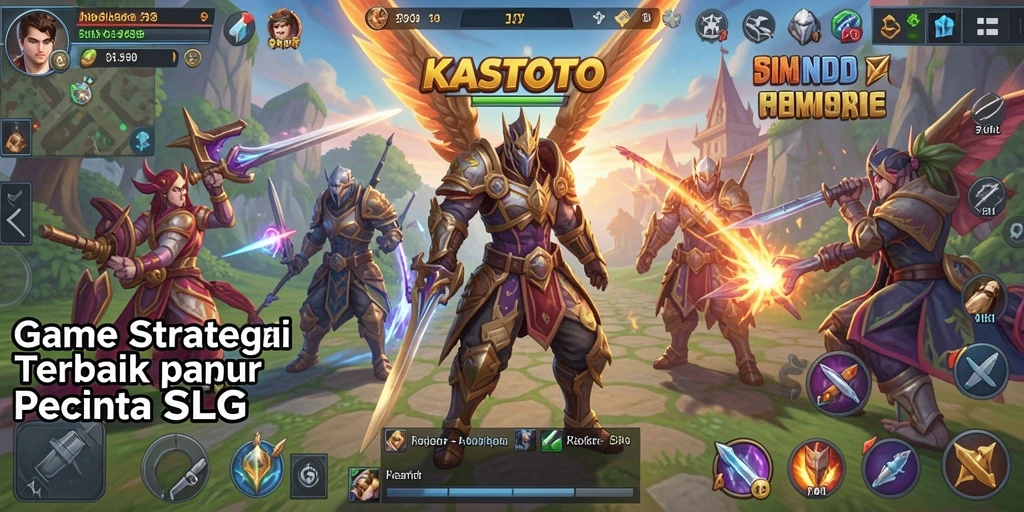 Tampilan aksi seru dalam gameplay KASTOTO yang penuh strategi.