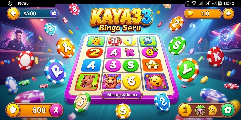 Gameplay seru dan interaktif dalam aplikasi Bingo KAYA33.