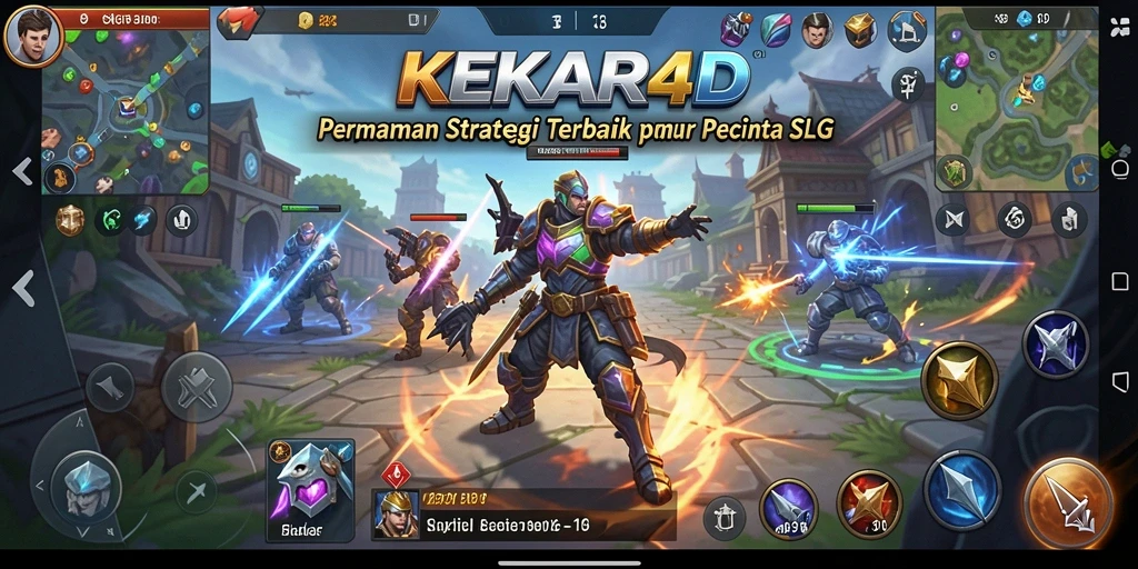 Tampilan gameplay mendalam pada KEKAR4D yang seru.