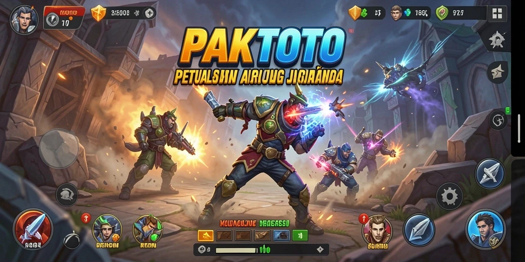 Tangkapan layar PAKTOTO menunjukkan momen aksi mendebarkan dalam permainan.