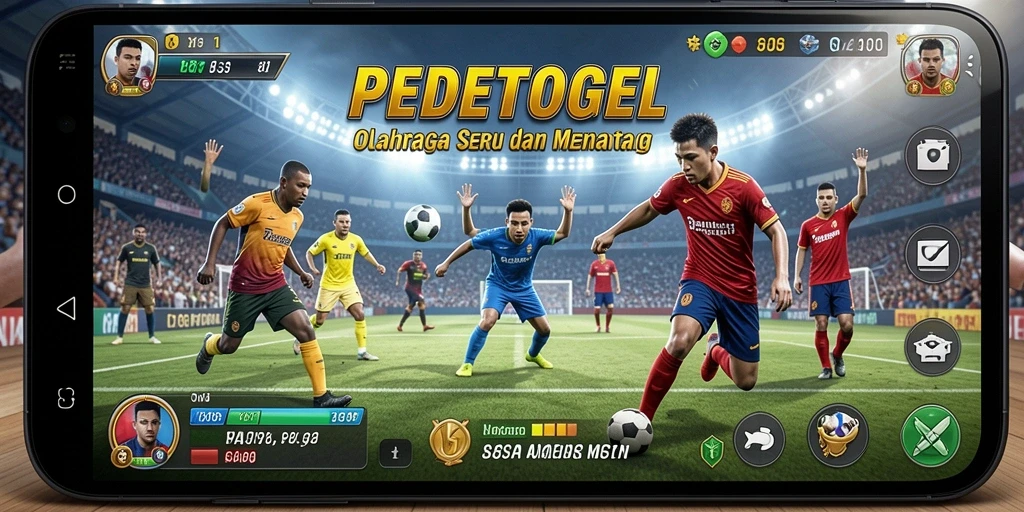 Tampilan permainan PEDETOGEL yang penuh aksi dan kompetisi seru.